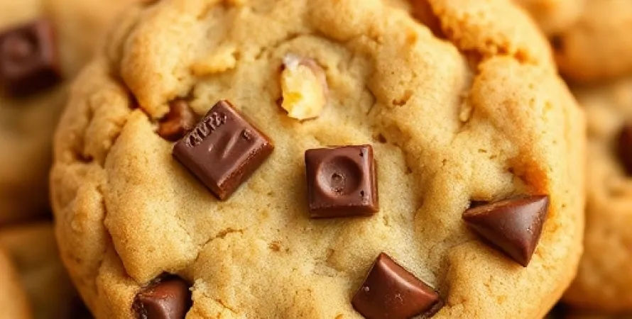 Cookies aux pommes et chocolat