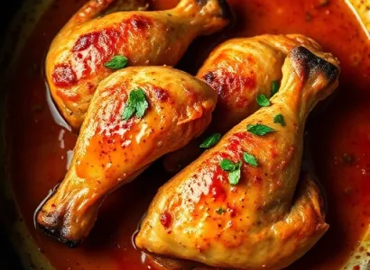Ailes de poulet rôties au four