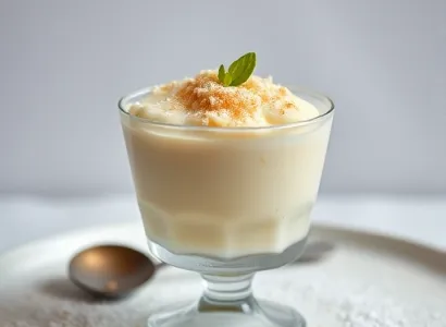 Crème de riz au cannelle