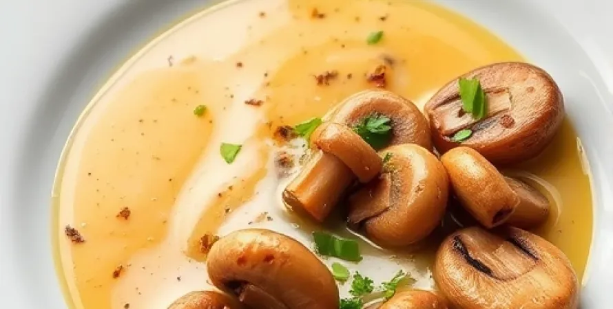 Sauce aux champignons léger