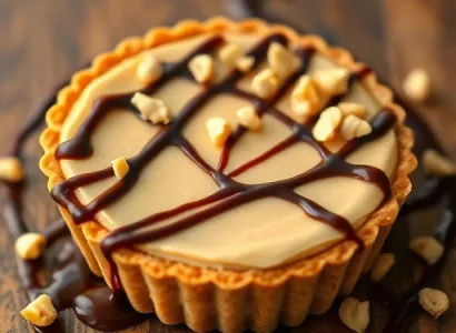 Tarte au beurre de cacahuète