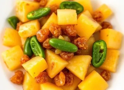 Chutney d'ananas et piment