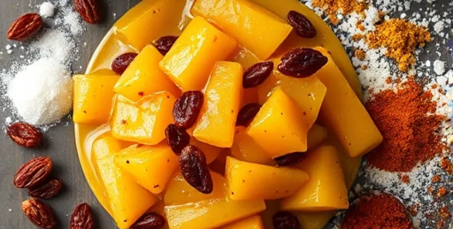 Sauce Ananas et Raisins
