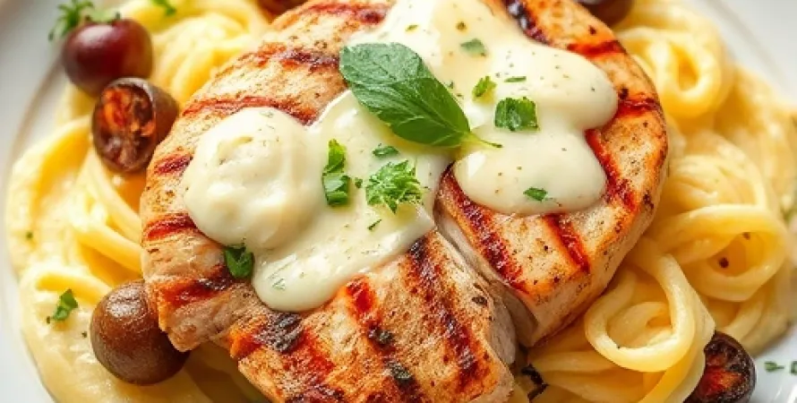 Poulet au citron vert Alfredo