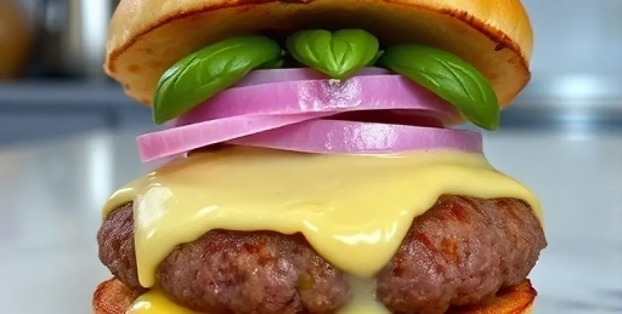 Burgers à la viande hachée