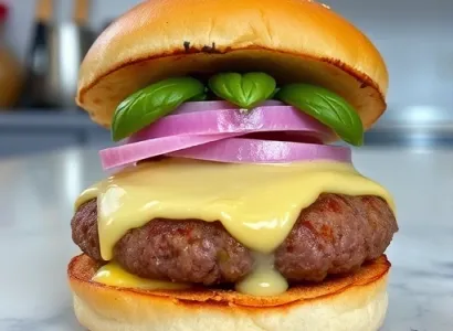 Burgers à la viande hachée