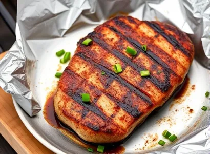 Steak à la marinade