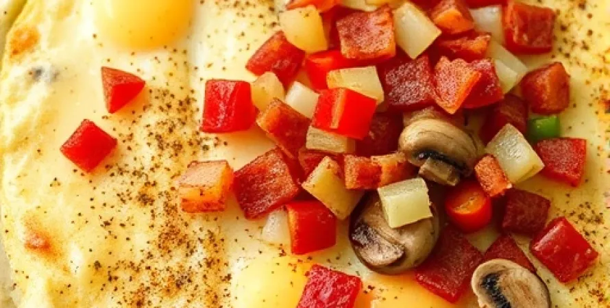 Omelette aux épices