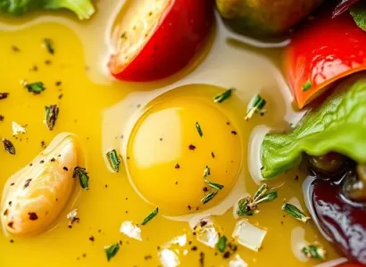 Vinaigre aux herbes et citron