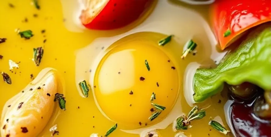 Vinaigre aux herbes et citron