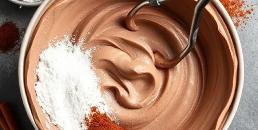Crème au chocolat et au fromage à la cannelle