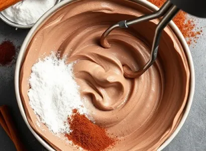 Crème au chocolat et au fromage à la cannelle