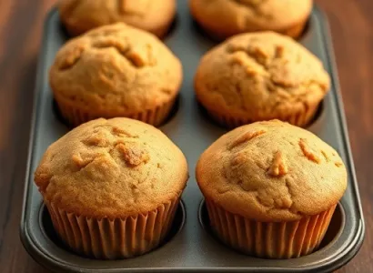 Muffins au blé complet