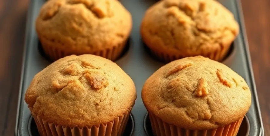 Muffins au blé complet