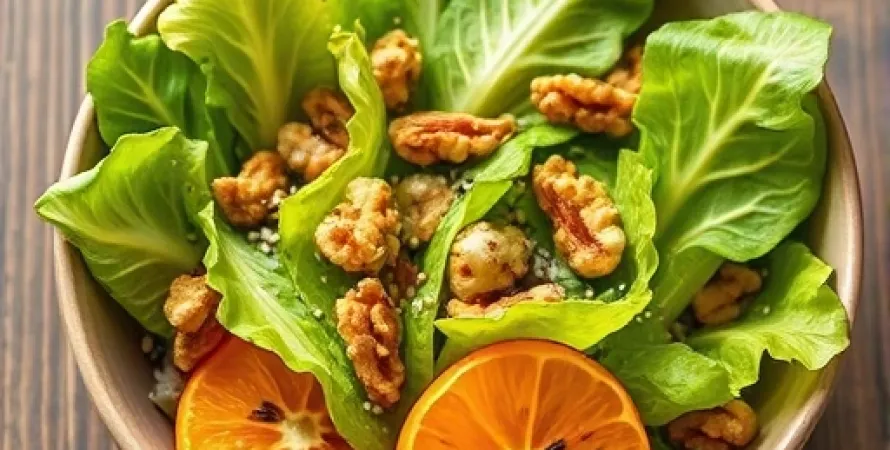 Salade de Romaine aux Mandarines