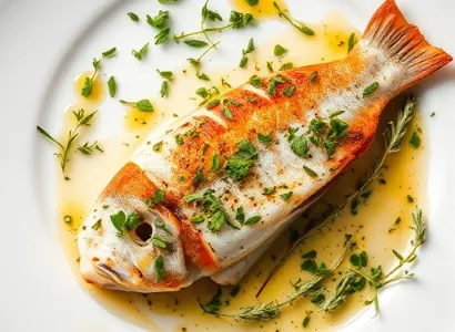 Poisson au four aux herbes