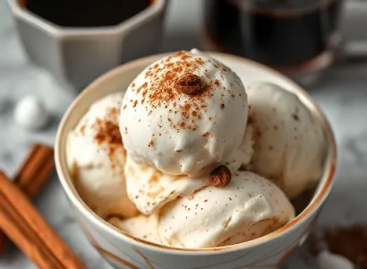 Glace cappuccino