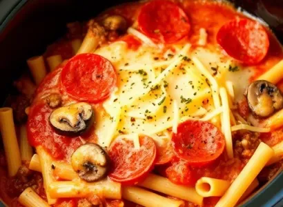 Casserole de pizza au cookueur lent