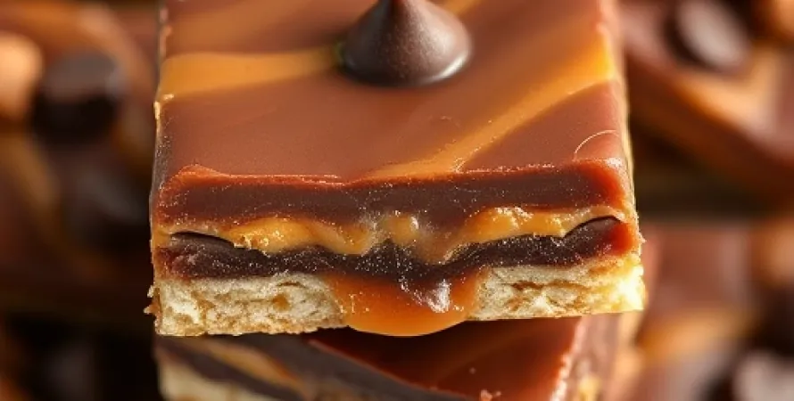 Barres irrésistibles au chocolat