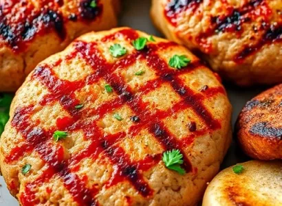 Burgers de veau à la paprika