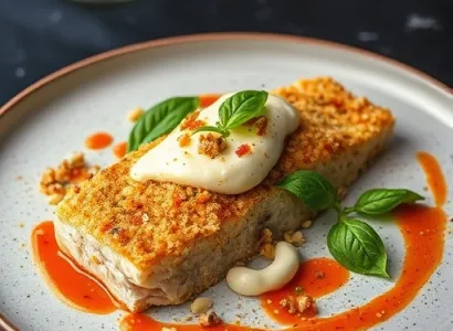 Poisson panne aux noix de macadamia