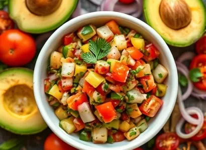 Salsa d'avocat à la vénézuélienne