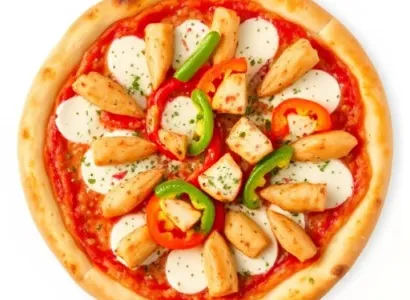 Pizza au Poulet