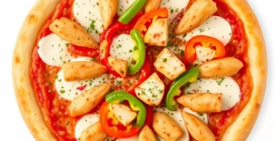 Pizza au Poulet