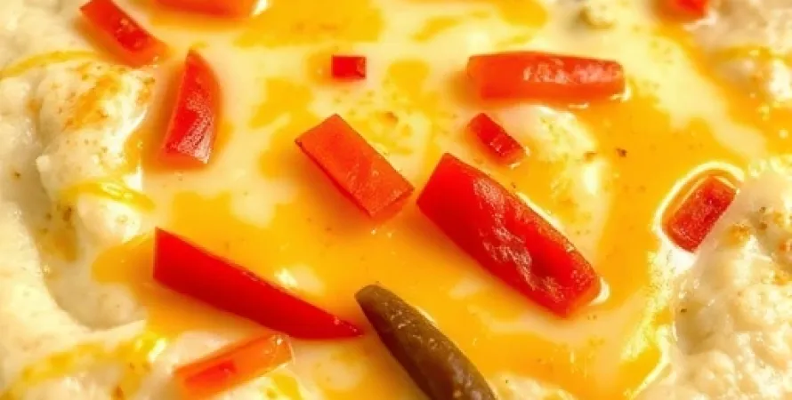 Grits au fromage piquants