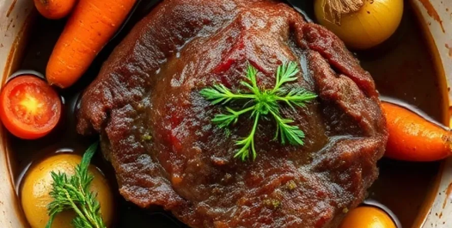 Daube de boeuf à la bière noire
