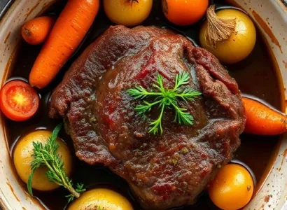 Daube de boeuf à la bière noire
