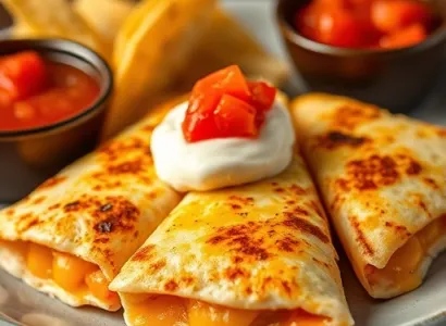 Quesadillas mini au fromage