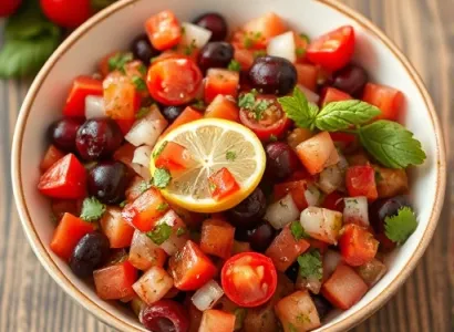 Salsa aux cranberries secs