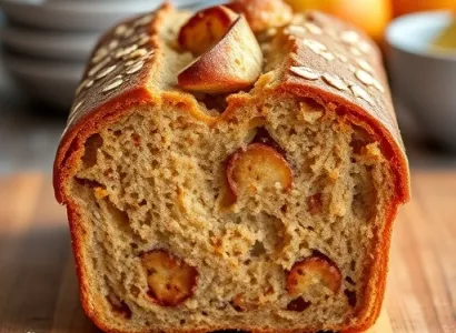 Pain aux Pommes et Avoine