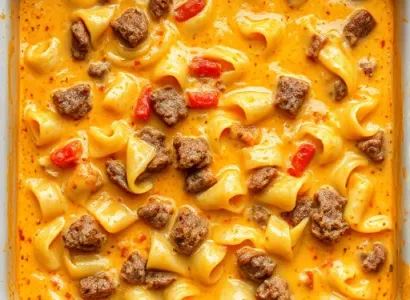 Casserole de boeuf crémeux