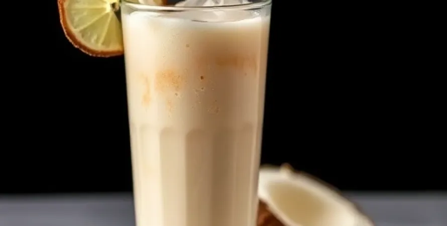 Boisson froide au lait de buffle