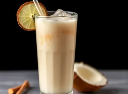 Boisson froide au lait de buffle