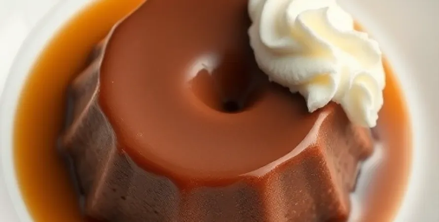 Pudding au chocolat et tapioca