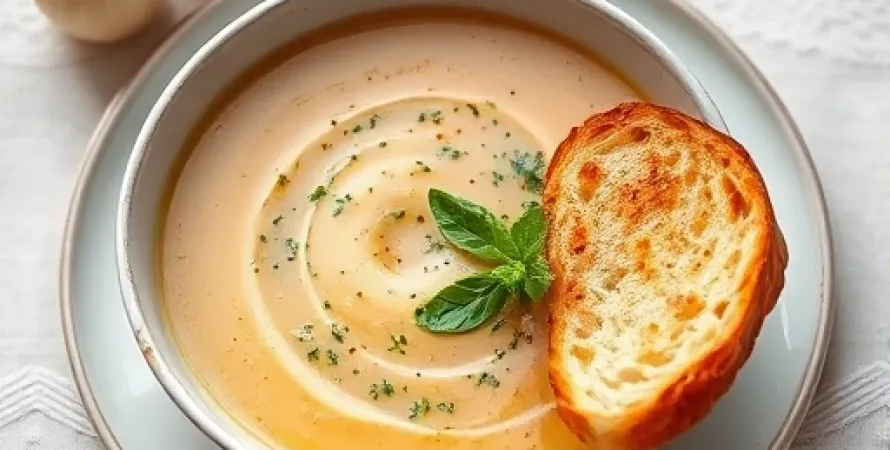 Soupe de palourdes au vin de xérès