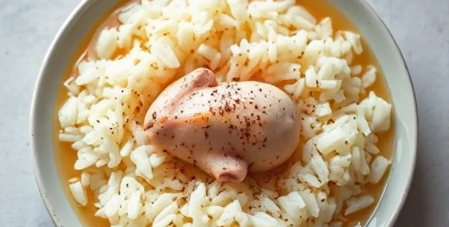 Riz cuit au micro-ondes