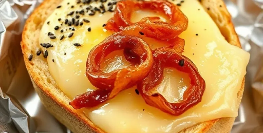 Pain au pavot et fromage suisse