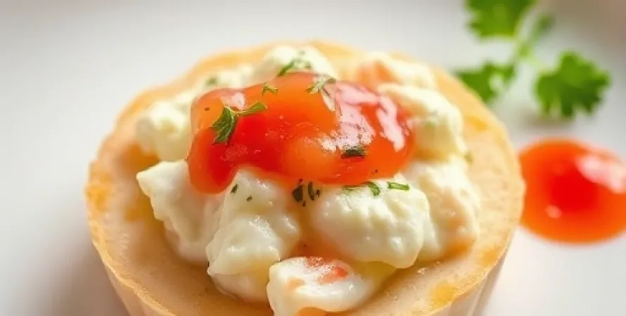 Tartine de crabe