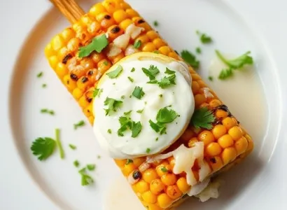 Maïs grillé mexicain