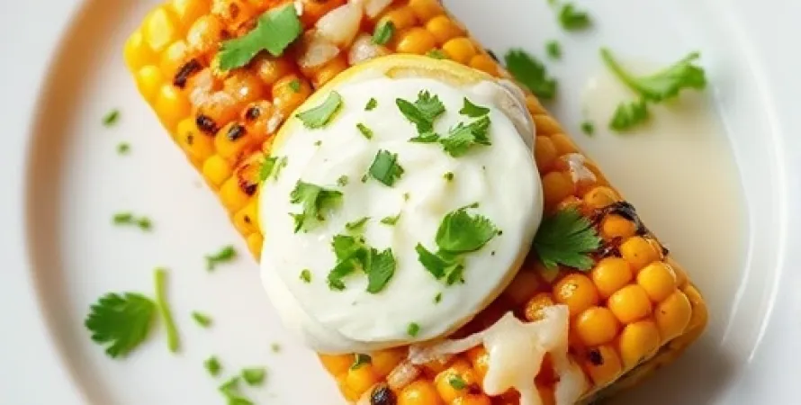 Maïs grillé mexicain