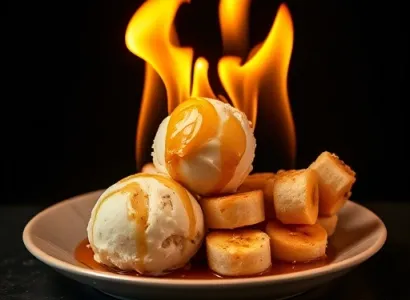 Bananes flambées