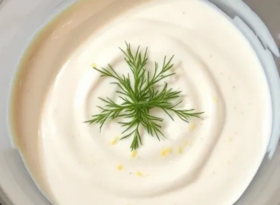 Sauce au yogourt et aneth
