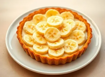 Tarte aux bananes à l'ancienne