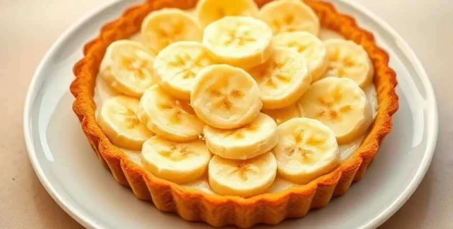 Tarte aux bananes à l'ancienne