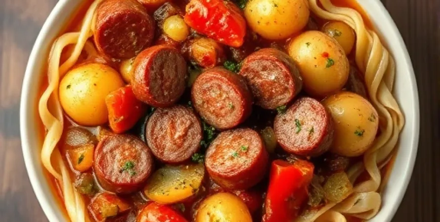 Goulash polonais avec kielbasa