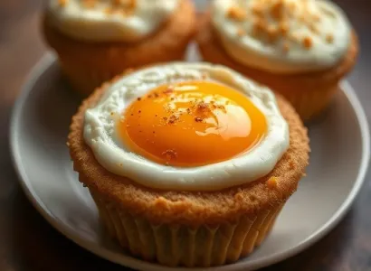 Cupcakes aux oeufs